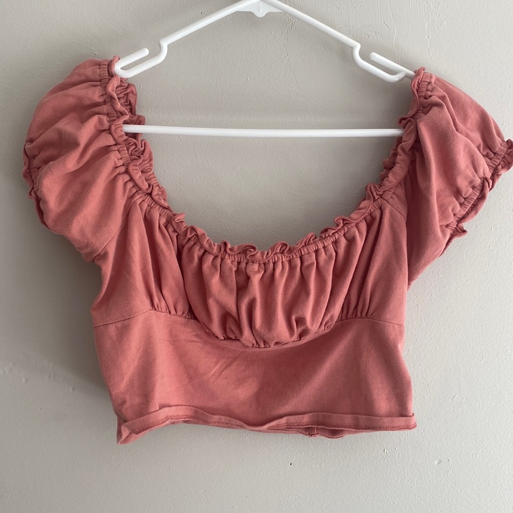 Pink Cropped Tank